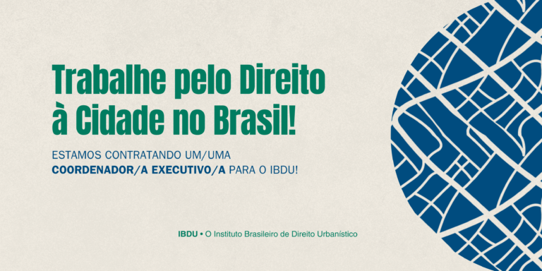 IBDU contrata Coordenador (a) executivo